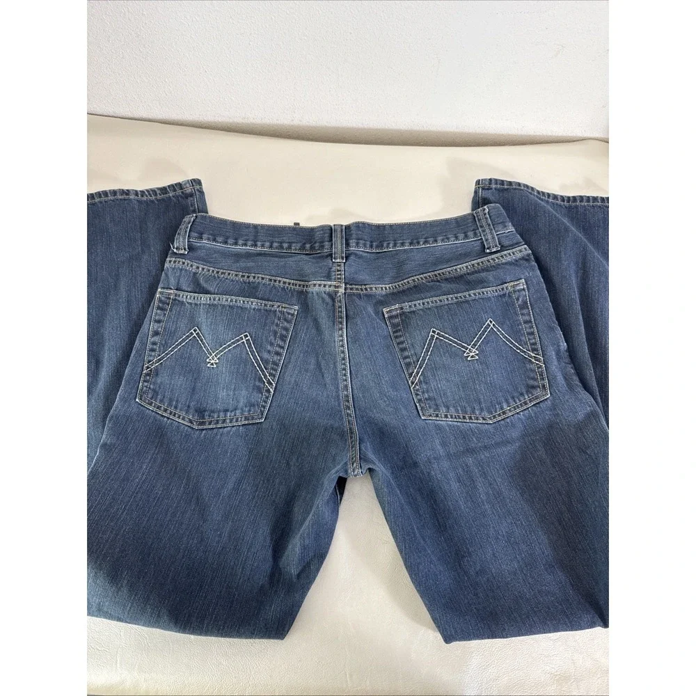AMERICAN RAG Clark Fit Slim Straight Leg Blue Denim Jeans Men's Size 36x32